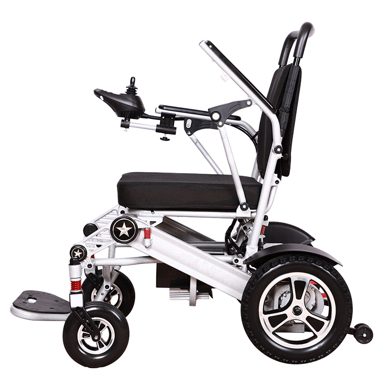 Travel Lightweight Portable Electric Wheelchair Motorized Power Chair for Adults