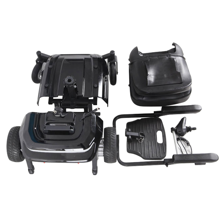 Lightweight Motorized Wheelchair Medical Mobility Scooter Power Chair, Seat Rotatable