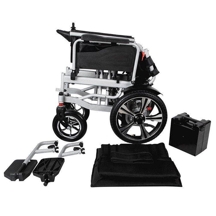 Easy Fold Portable Electric Power Wheelchairs for Handicap Adults, Lightweight